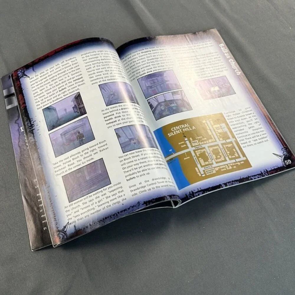 Silent Hill PlayStation 1 Totally Unauthorized Strategy Guide Brady Games
